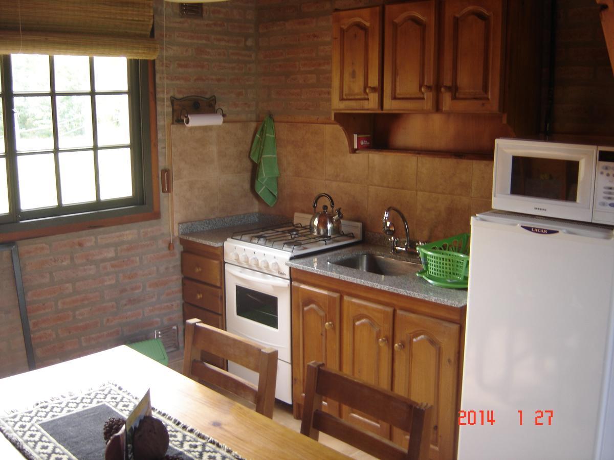 Cabañas Ecos del Rio Los Reartes Exterior foto
