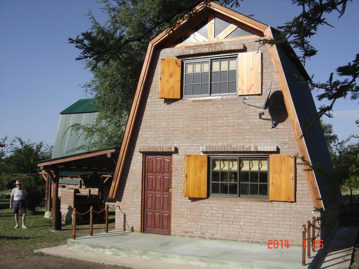 Cabañas Ecos del Rio Los Reartes Exterior foto