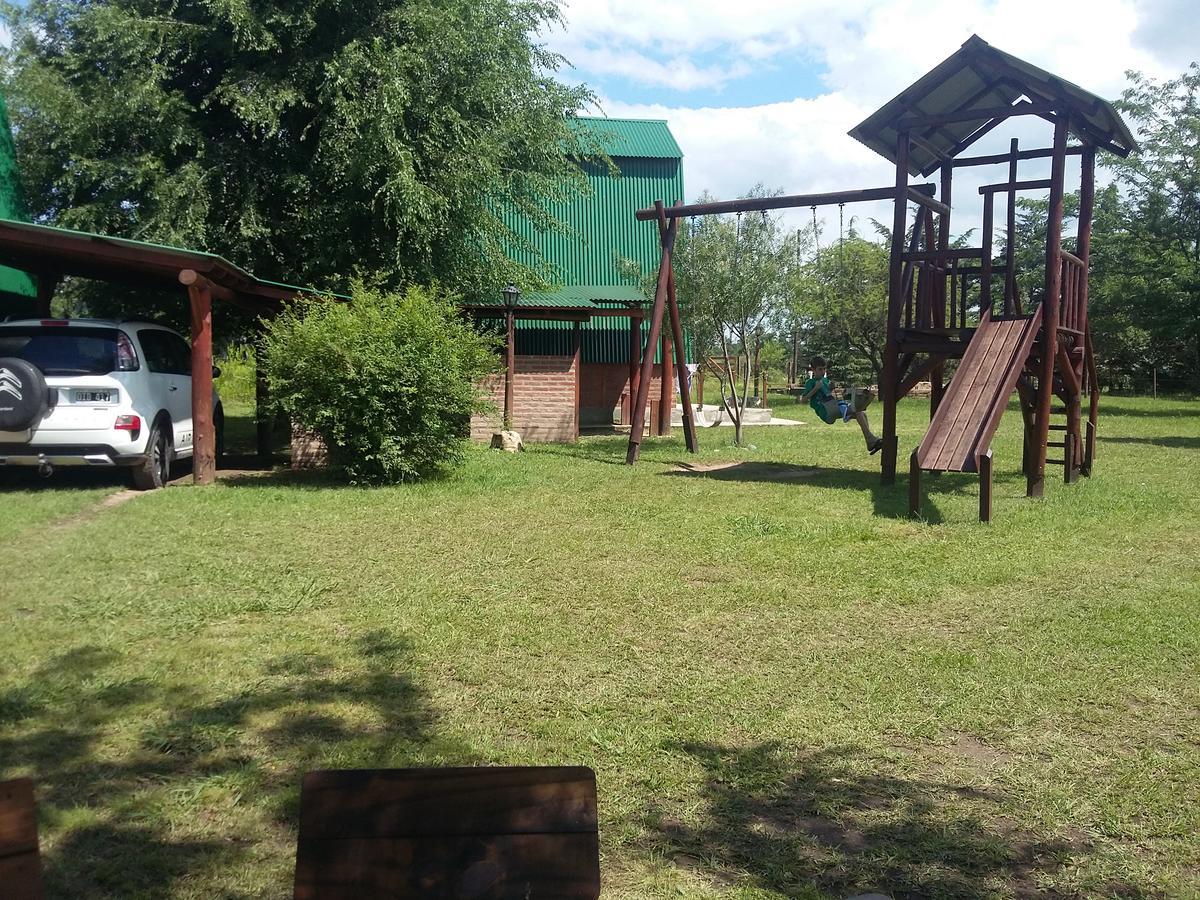 Cabañas Ecos del Rio Los Reartes Exterior foto